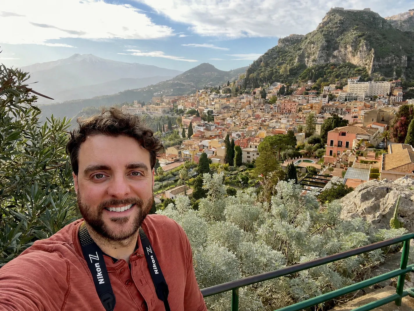Matthew Digati in Sicily